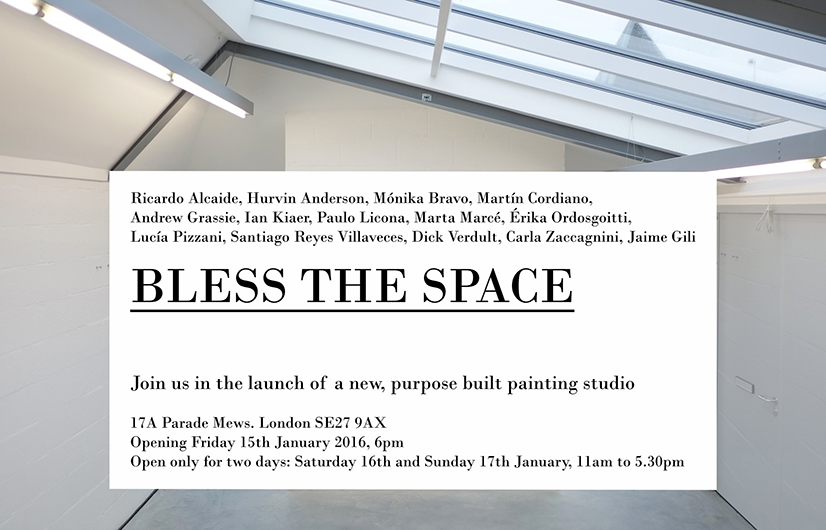 Bless The Space email invite